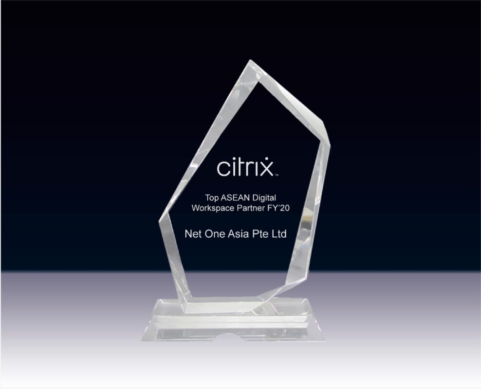 Citrix Top ASEAN Digital Workspace Partner FY'20 | Net One Asia